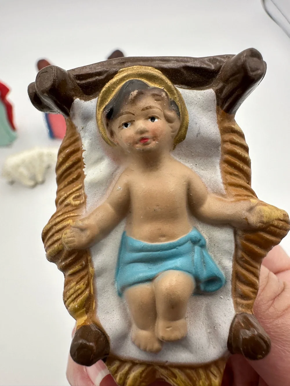 VTG MCM Nativity Set 12 Piece